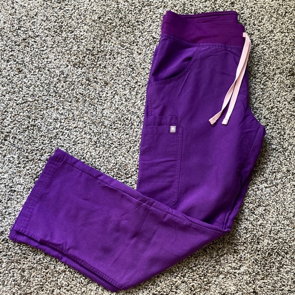 Figs Pants & Jumpsuits Figs Ultra Violet Kade Cargo Scrub Pants